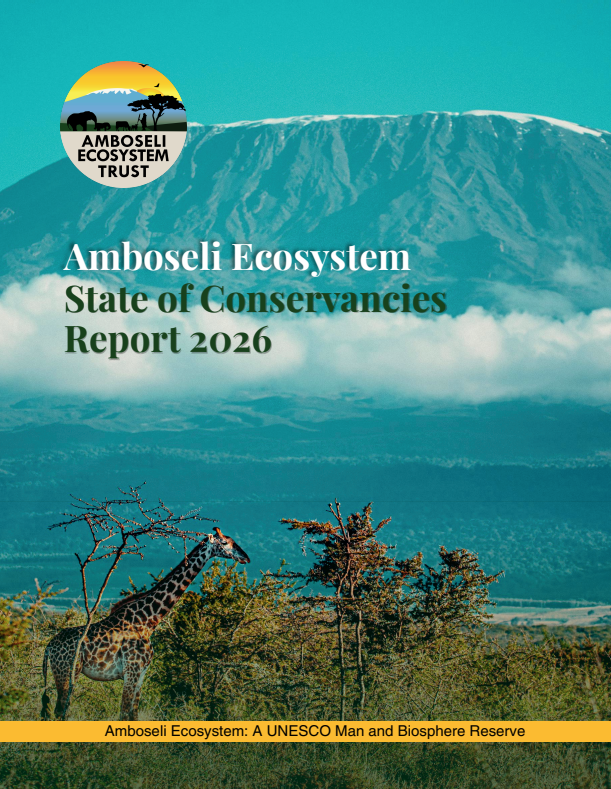 Amboseli State of Conservancies Report 2026 Official Cover
